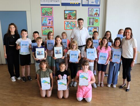 Nächster Halt: Nachhaltigkeit - Kronauer Schülerinnen und Schüler räumen Preise im 69. Europäischen Wettbewerb ab