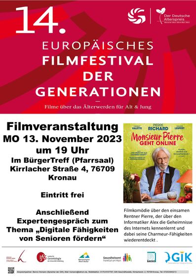 Filmfestival Montag