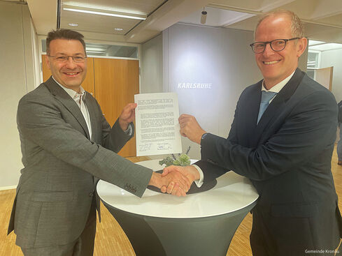Neuer Regionalplan des Regionalverband Mittlerer Oberrhein in Karlsruhe verabschiedet
