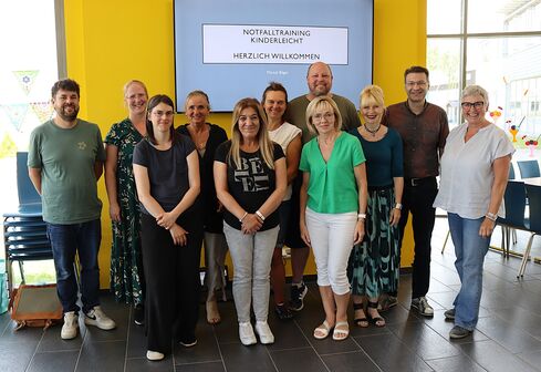 „Notfalltraining – Kinderleicht“ an der Erich Kästner Schule