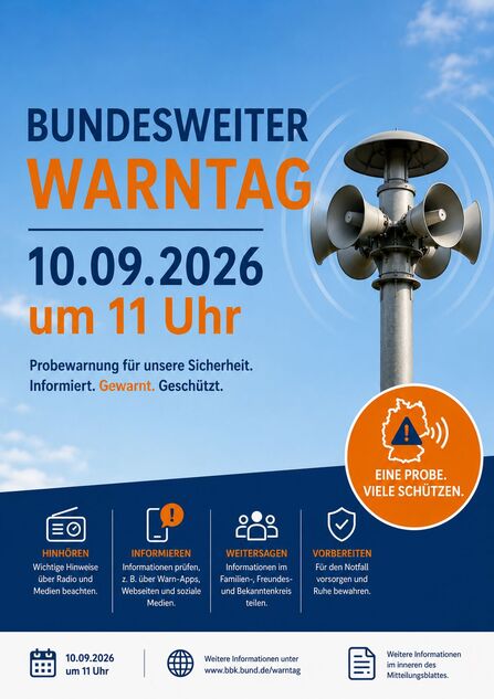 Bundesweiter Warntag